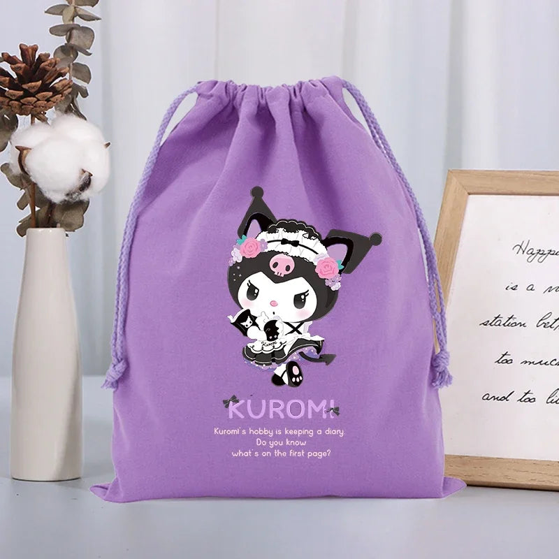 Hello Kitty Kuromi Skarpetki Ozdoby Skarpetka Kotki Dziewczynka Dla Dziewczynki Prezent cute słodkie Kuromi Mellody Różowe Czerwone Czarne Cute słodkie uwu