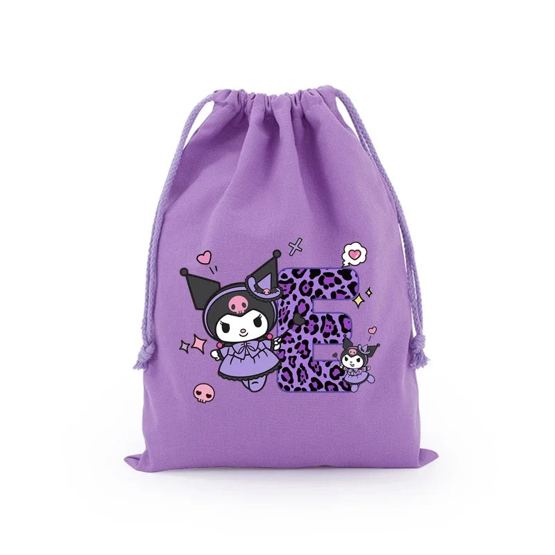 Hello Kitty Kuromi Skarpetki Ozdoby Skarpetka Kotki Dziewczynka Dla Dziewczynki Prezent cute słodkie Kuromi Mellody Różowe Czerwone Czarne Cute słodkie uwu