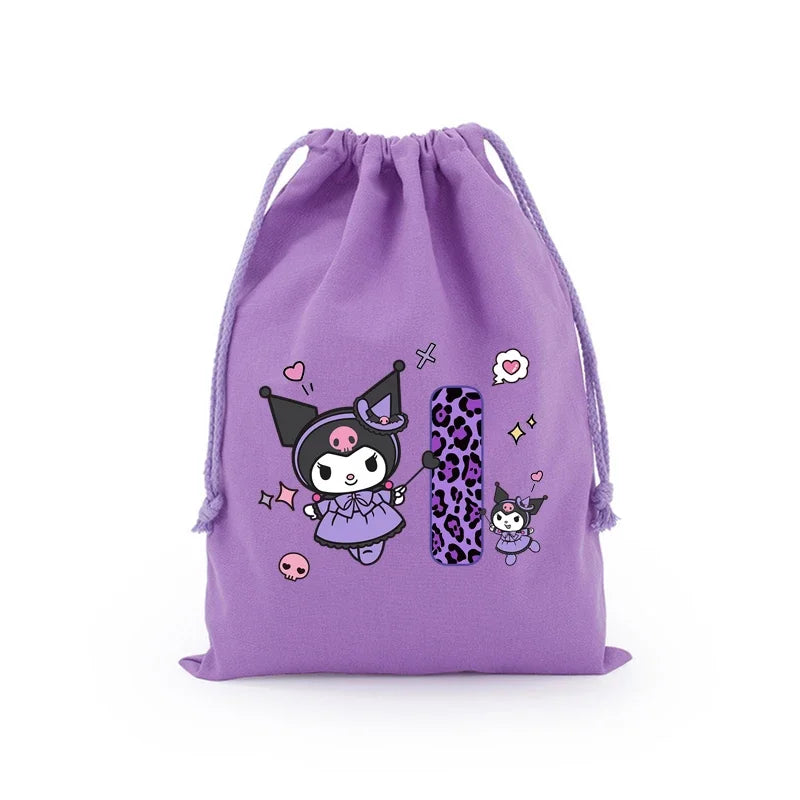 Hello Kitty Kuromi Skarpetki Ozdoby Skarpetka Kotki Dziewczynka Dla Dziewczynki Prezent cute słodkie Kuromi Mellody Różowe Czerwone Czarne Cute słodkie uwu